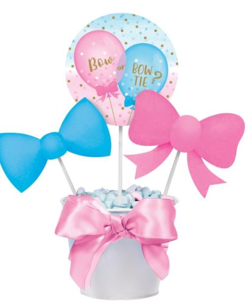 Gender Reveal Balloons DIY Centrepiece