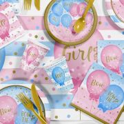 Gender Reveal Balloons Lunch Napkins 16pk
