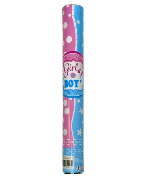 Gender Reveal Confetti Cannon – Blue