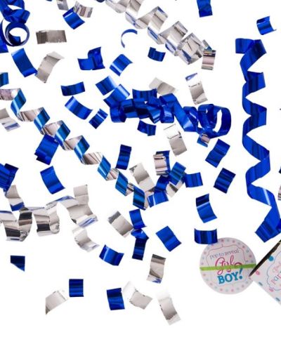 Gender Reveal Confetti Poppers – Boy