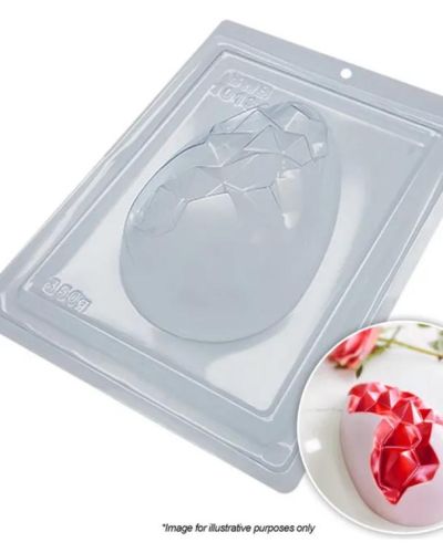 Geode Easter Egg Chocolate Mould