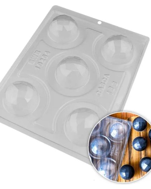 Geo Sphere Mould 3pc – 50mm