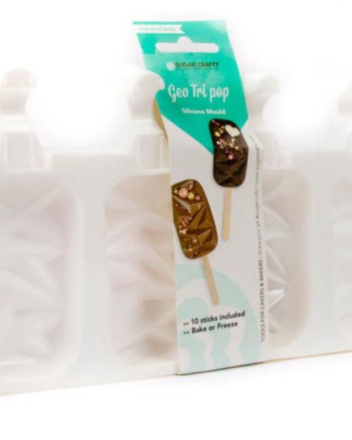 **Silicone Mould – Geo Tri Pop