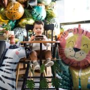 AirLoonz Get Wild Lion Foil Balloon