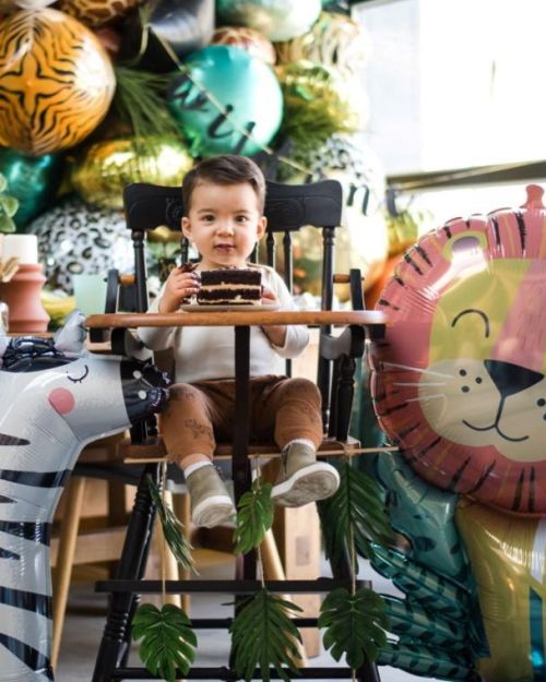 AirLoonz Get Wild Lion Foil Balloon