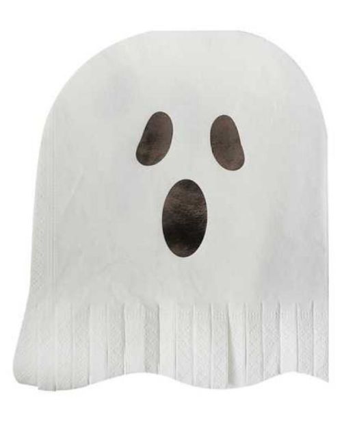 Ghost Fringe Napkins 16pk