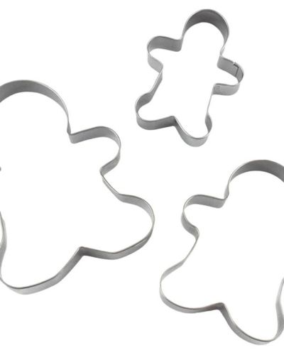 Gingerbread Man Cookie Cutters 3pce