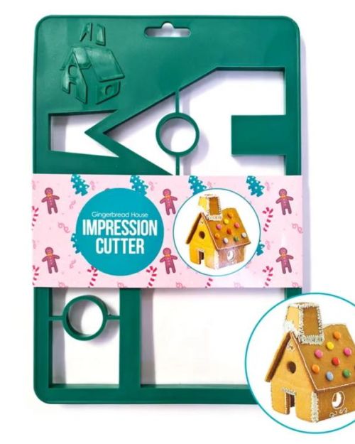 Gingerbread House Impression Cutter