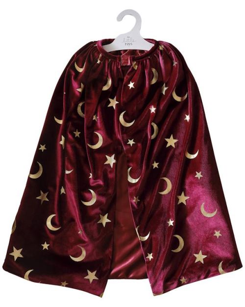 Ginger Ray Burgundy Velvet Magician Cape
