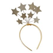 Ginger Ray Gold Star Christmas Headband