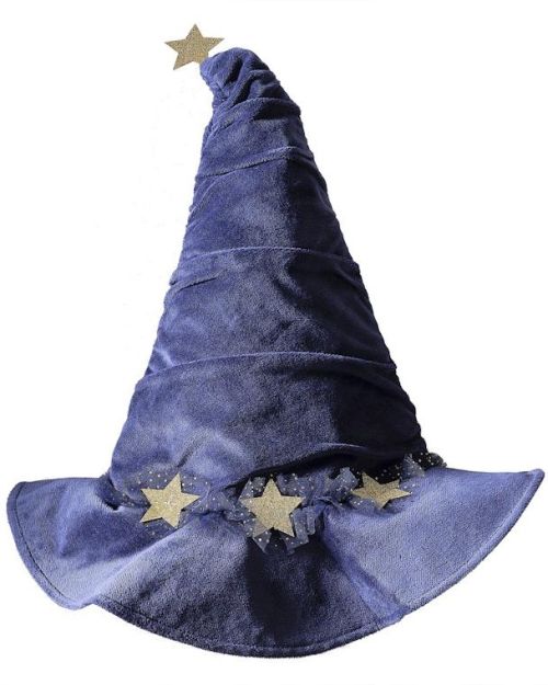 Ginger Ray Navy Velvet Wizard Hat
