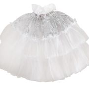 Ginger Ray White & Silver Sparkle Fairy Princess Cape