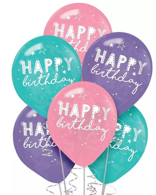 Girl-Chella Balloons 6pk