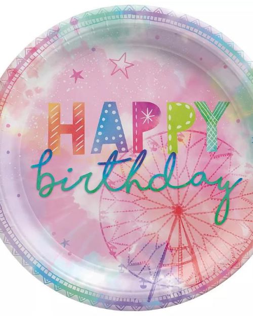 Festival Fun Dinner Plates 8pk