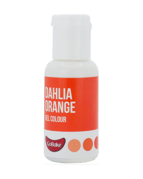 GoBake Gel Colour – Dahlia Orange