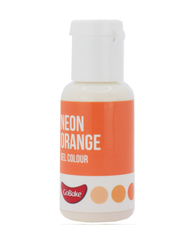 GoBake Gel Colour – Neon Orange
