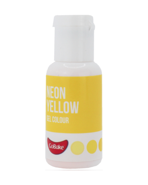 GoBake Gel Colour – Neon Yellow
