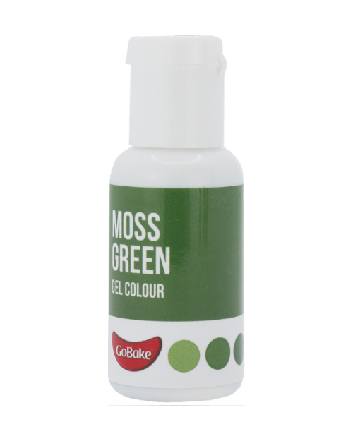 GoBake Gel Colour – Moss Green
