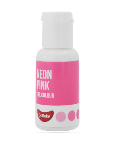 GoBake Gel Colour – Neon Pink