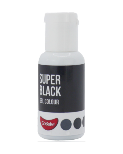 GoBake Gel Colour – Super Black
