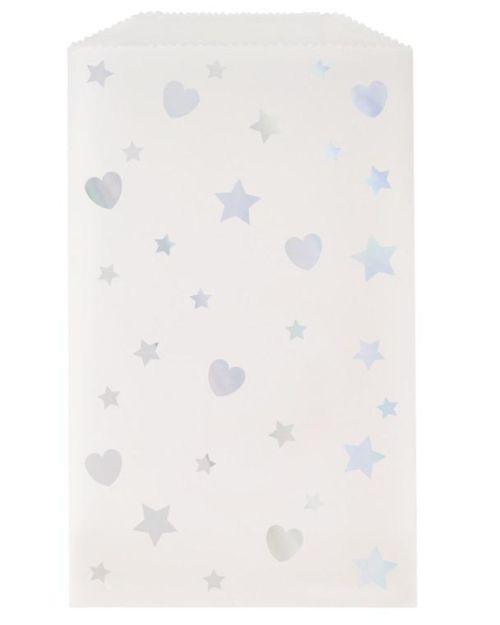 Glassine Iridescent Treat Bags 8pk