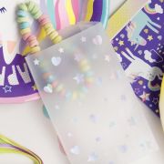 Glassine Iridescent Treat Bags 8pk