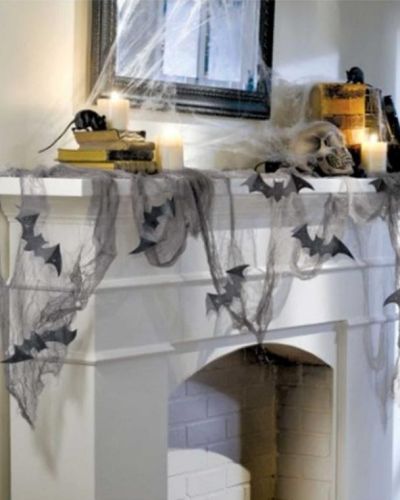 Glittered Bats & Gauze Decorating Kit