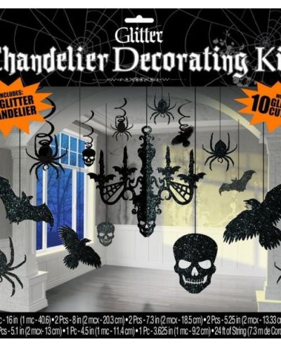 Glitter Chandelier Decorating Kit