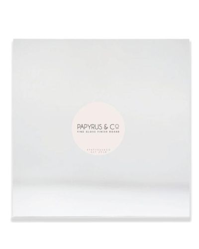 Gloss White Square Cake Board – 10″