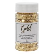 GoBake Decorative Gold Leaf Flakes