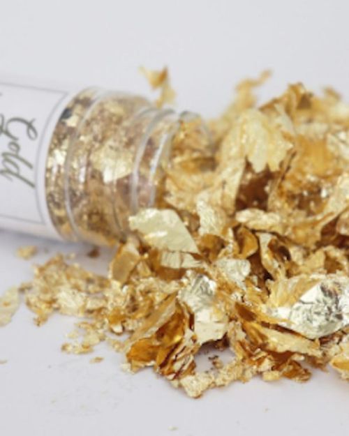 GoBake Decorative Gold Leaf Flakes