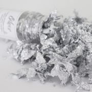 GoBake Decorative Silver Leaf Flakes
