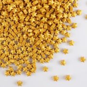 GoBake Gold Stars Shaped Sprinkles