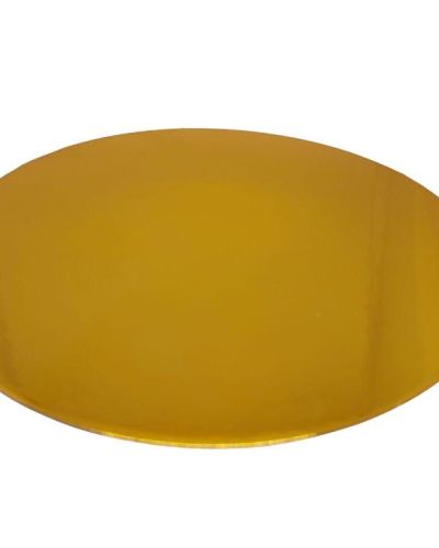 Cake Card 2mm  – 7″ Round Gold