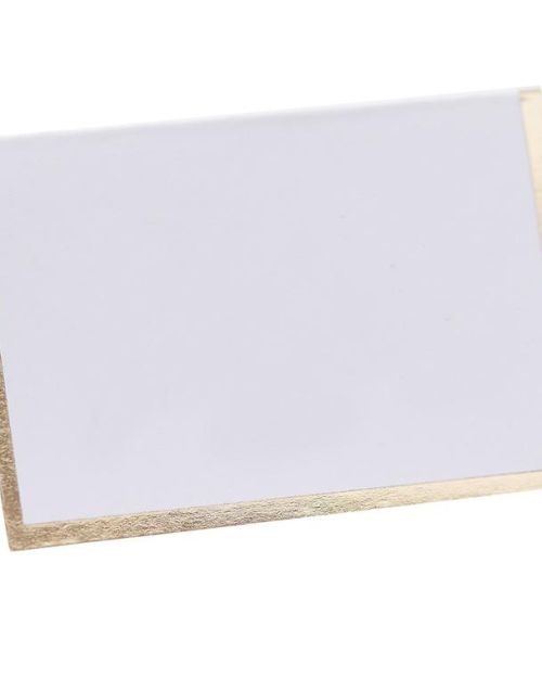 Gold Foiled Wedding Place Cards 10pk