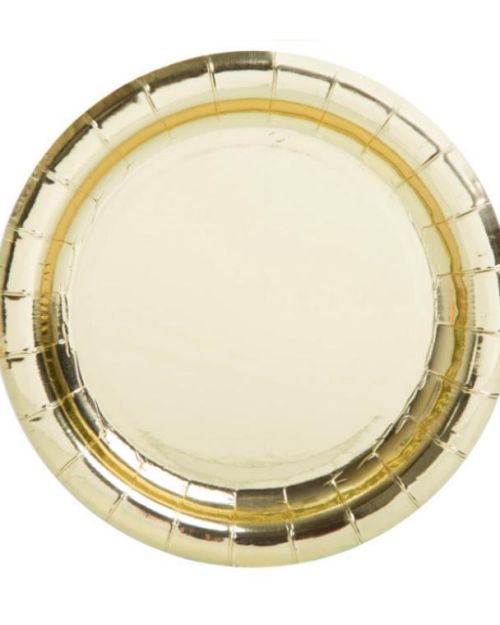 Gold Lunch Plates 8pk
