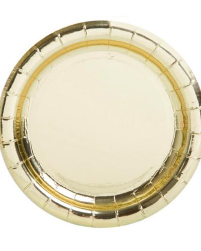 Gold Lunch Plates 8pk