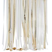 Gold Metallic Streamer Backdrop