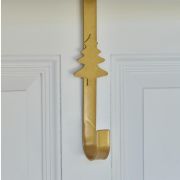 Gold Metal Christmas Wreath Hanger