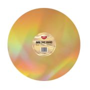 Gold Mirror Round Cake Board 10in