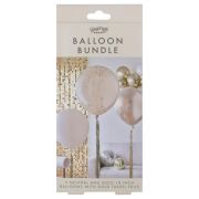 Gold and Neutral Balloon Bundle 3pk