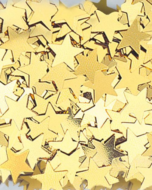 Gold Stars Confetti