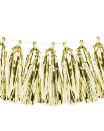 Tassel Party Garland – Gold
