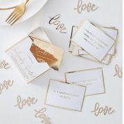 Gold Wedding Icebreaker Table Game