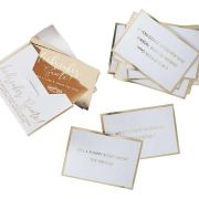 Gold Wedding Icebreaker Table Game
