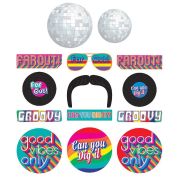 Good Vibes 70’s Cutouts 30pk