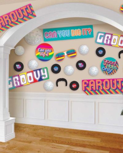 Good Vibes 70’s Cutouts 30pk