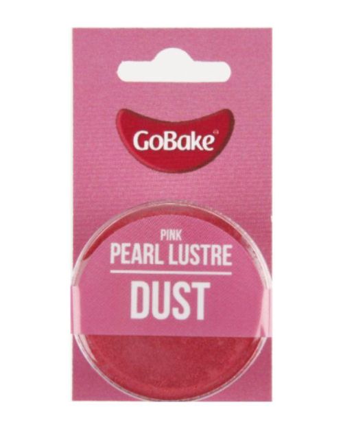 Go Bake Pearl Lustre Dust – Pink