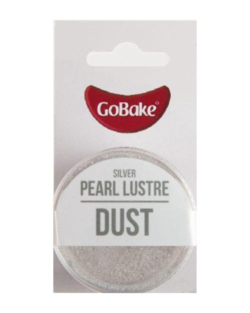 Go Bake Pearl Lustre Dust – Silver