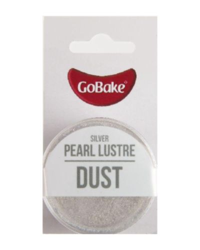 Go Bake Pearl Lustre Dust – Silver